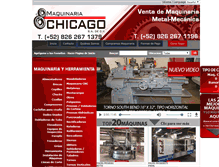 Tablet Screenshot of maquinariachicago.com